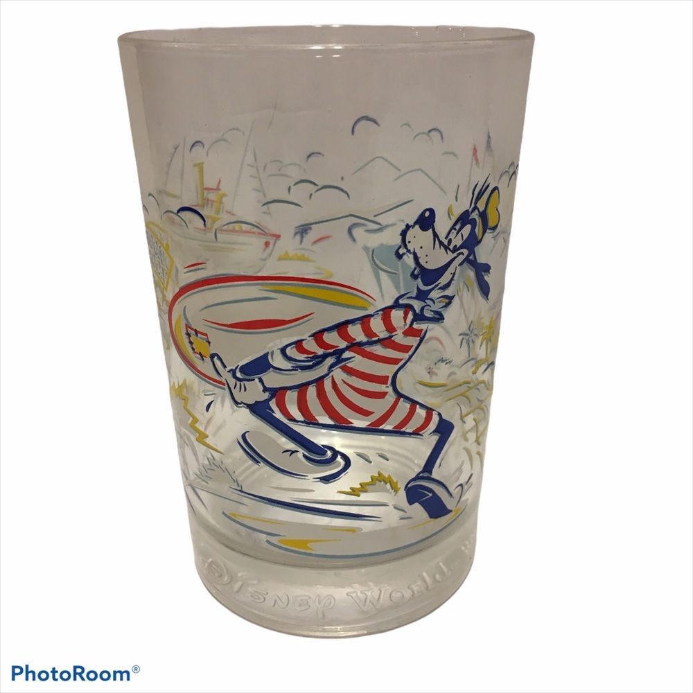 Walt Disney World 25th Anniversary Goofy Glass